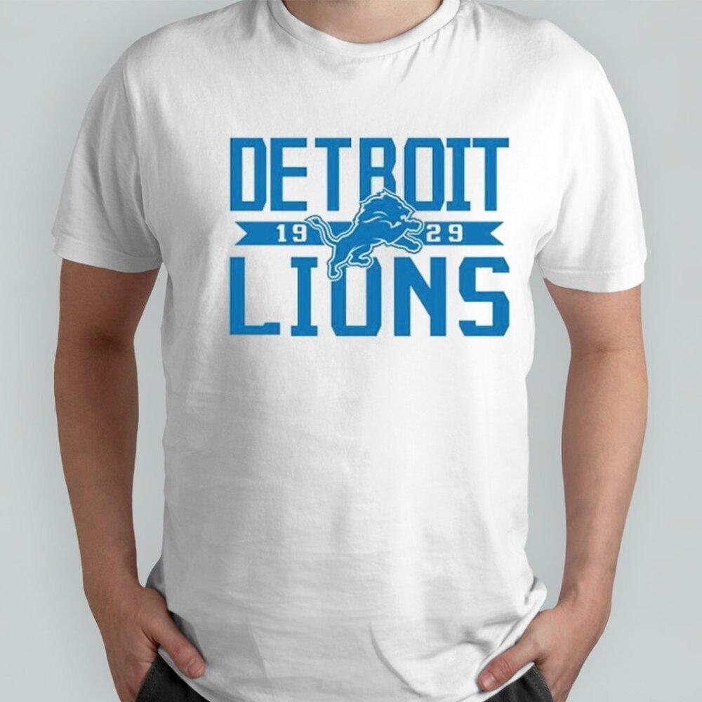 Detroit Lions Football Team 1929 Retro Nfl Fan Collector Classic Pride Graphic